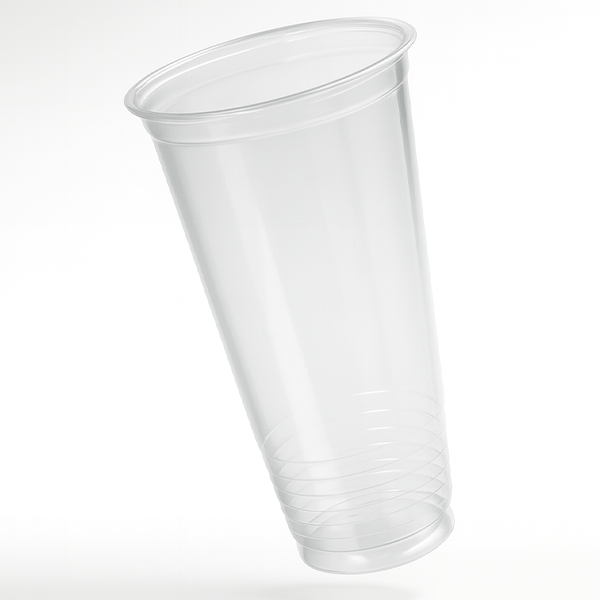 Plastic PP Cold Drink Cup 52oz-117mm-Clear
